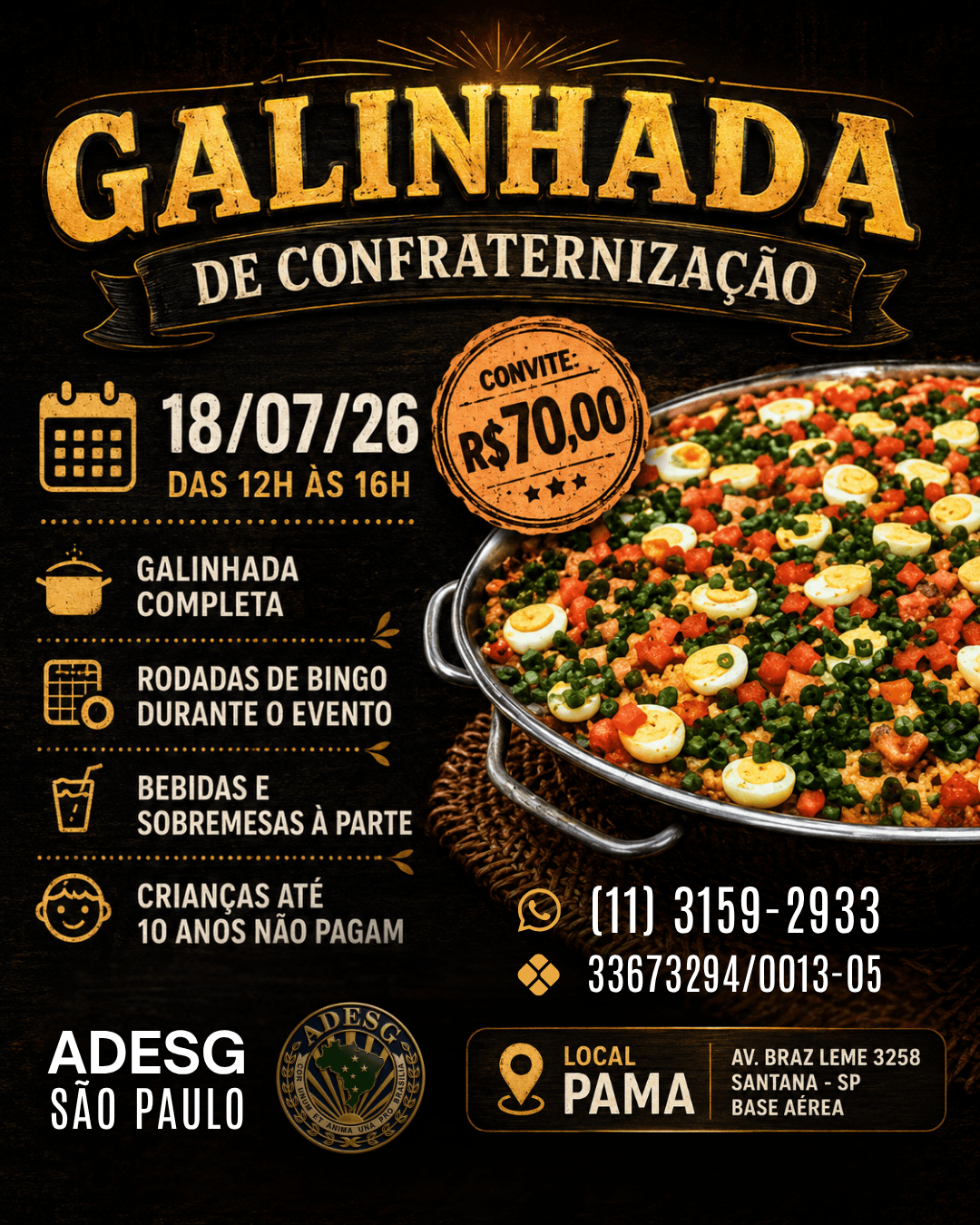 Galinhada de Confraternização