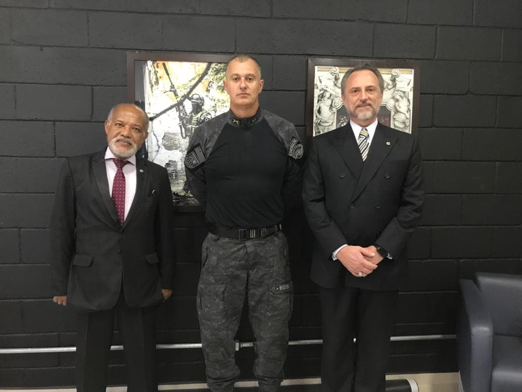 Visita ao 4° Batalhão de Policiamento de Choque (CPChq) – PMESP