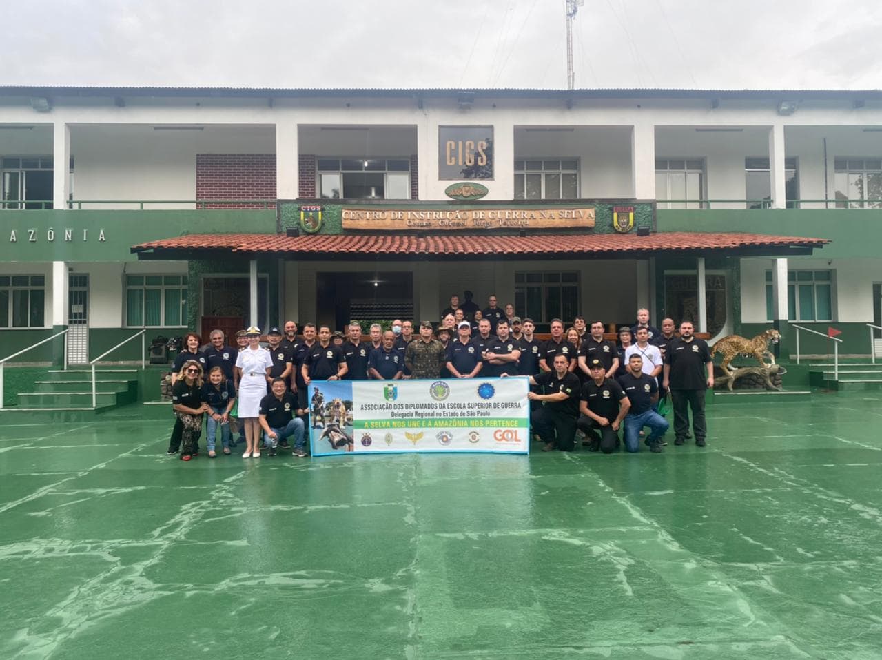 CEPE 64 em Manaus: visita ao 1o BIS AMV e ao CIGS